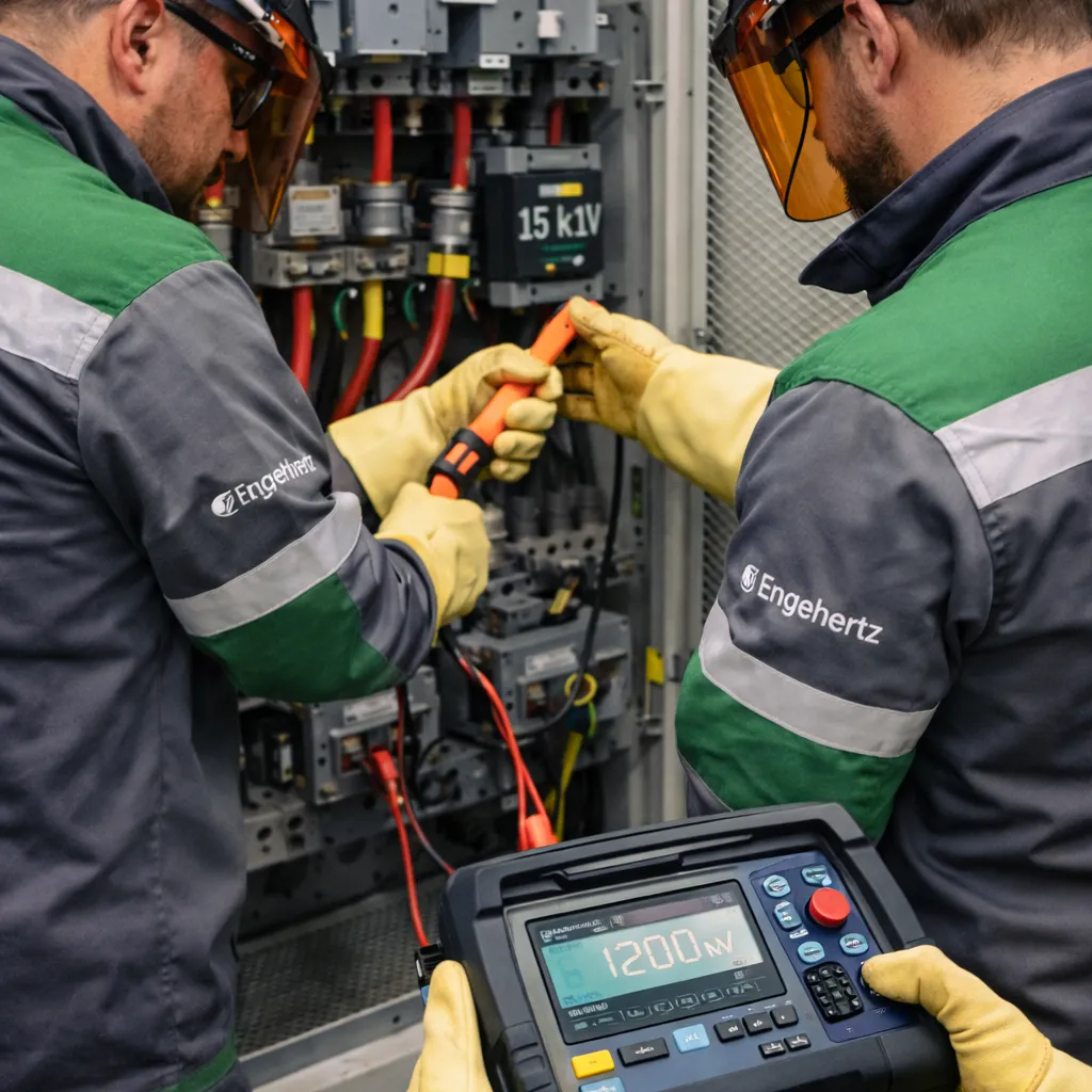 Manutenção em Cabine Primária e Subestação Elétrica de Média Tensão
